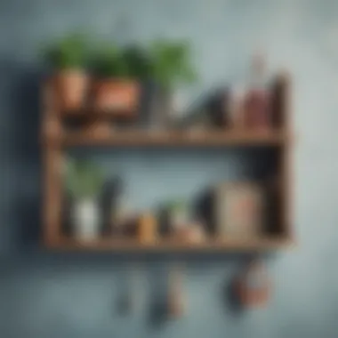Creative Styling Ideas for Boho Shelves Creative styling ideas for bohemian hanging shelves