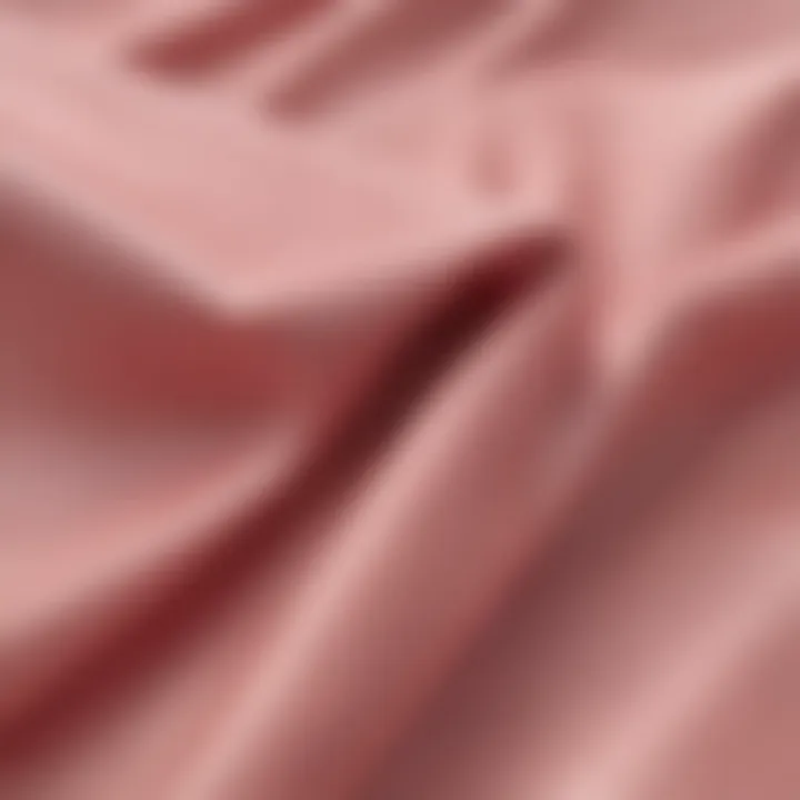 Close-up of the fabric texture of a tankini